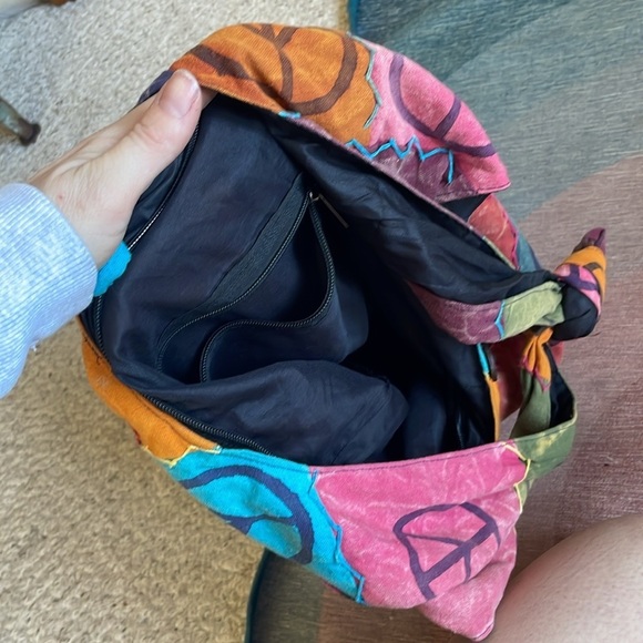 Colorful Patchwork Women's Bag Boho Festival - Picture 7 of 9